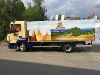 Neues Key-Visual der Brauerei Hutthurm im Einsatz auf den Bierfilzen